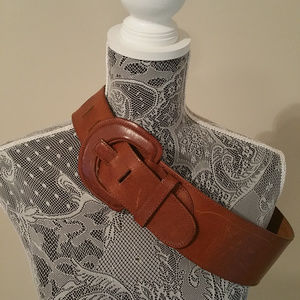 Vintage leather belt